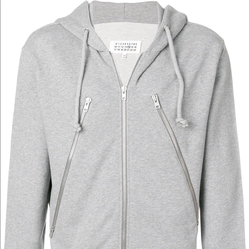 🔸Maison Margiela Mens Five-Zip Hoodie - BRAND NEW